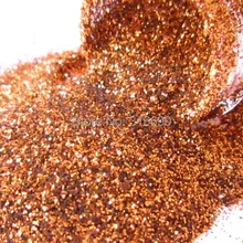 Устойчив к растворителям блеск медный тонкий шестигранный с металлическими блестками для лака для ногтей смола ювелирных изделий и ремесел