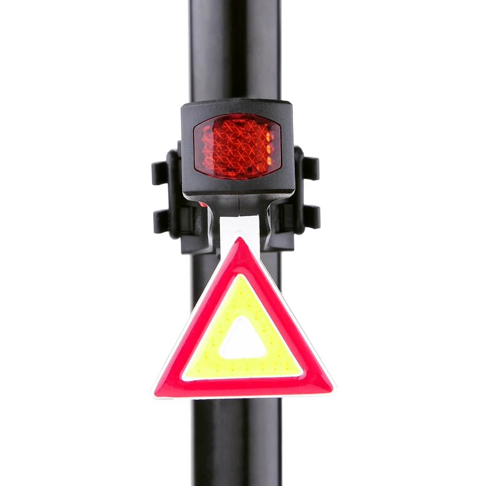 Discount 6 Mode Bike Light Cycling Bicycle Lights USB Rechargable IP63 Waterproof Taillight Warning Light for Mountain Road Bike Seatpost 9