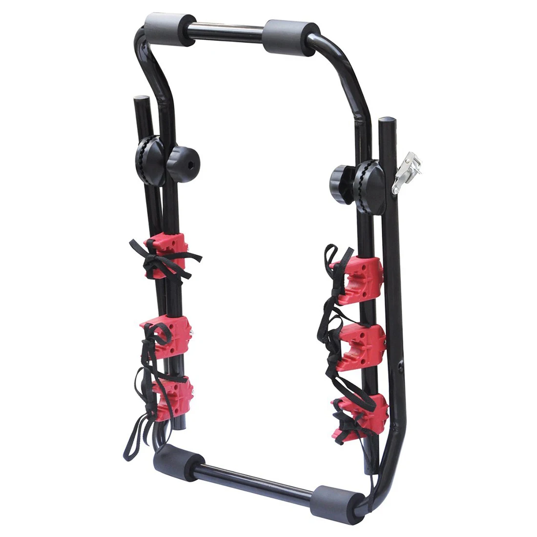 

Multi-function high-carbon Car Frame Rear Cycling Bike Bicycle Rack Hold 3 Bicyles Mount Carrier for Car