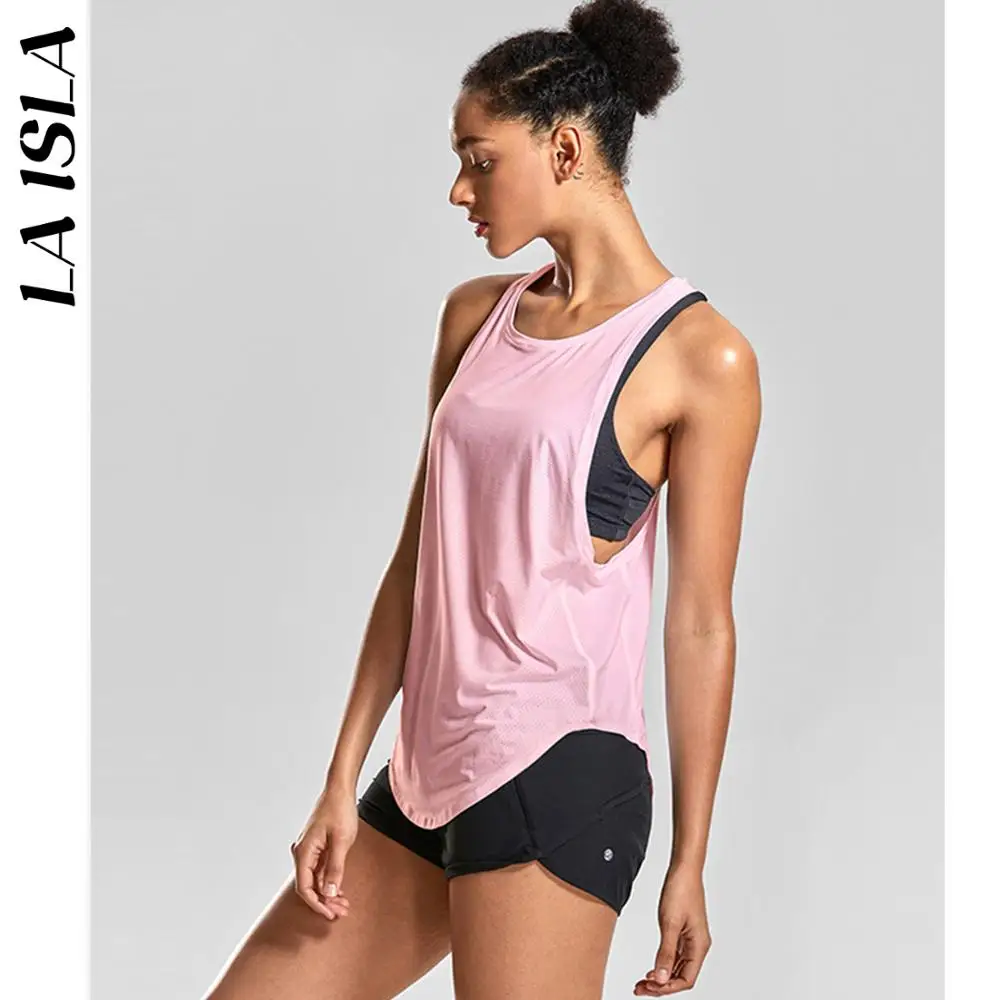 

Women's Workout Tank Tops-Racerback Yoga Tops, Running Sports Gym Fast Dry Shirts