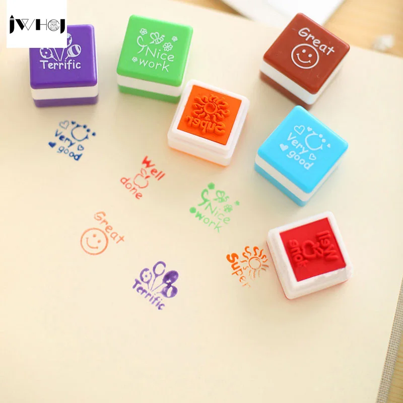 

1 pcs Cute cartoon single layer Stamp Kids DIY Handmade Scrapbook Photo Album students Stamps Arts,Crafts gifts Free shipping