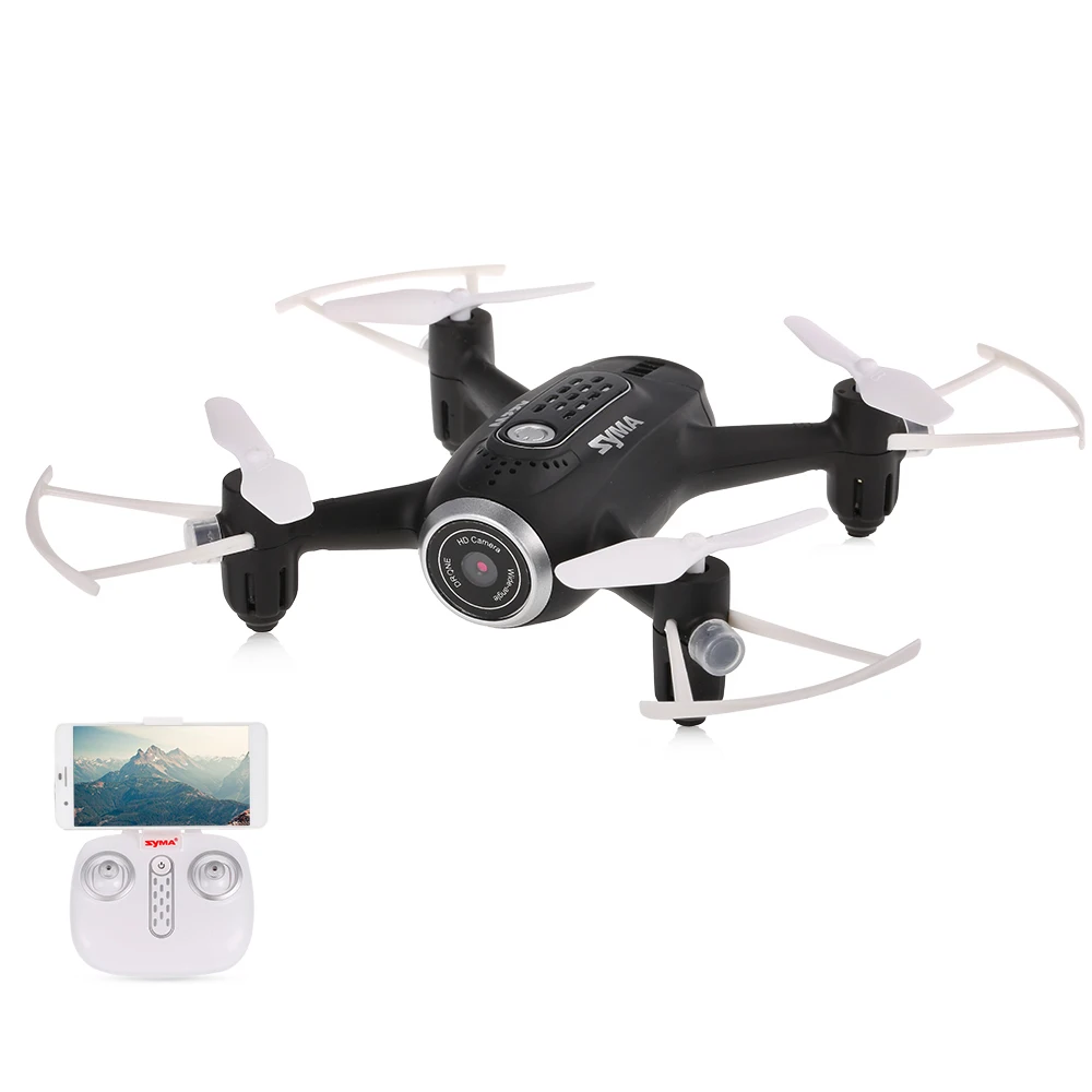 Syma X22W Wi-Fi FPV 0.3MP Camera Drone Selfie Mini Drone 2.4G 4CH 6-Axis Aircraft Altitude Hold RC Quadcopter RTF Dron (12)