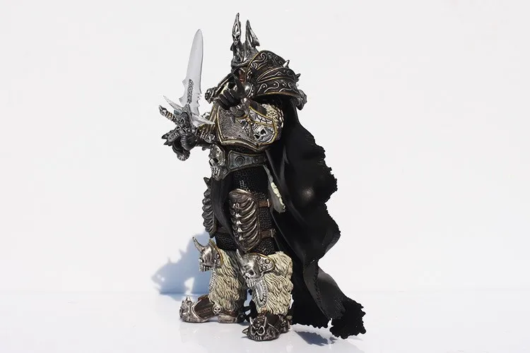 Новинка, фигурка из фильма wow Fall Of The Lich King Arthas Menethil, 17,5 см, ПВХ, фигурки, игрушка, модель, кукла, подарок