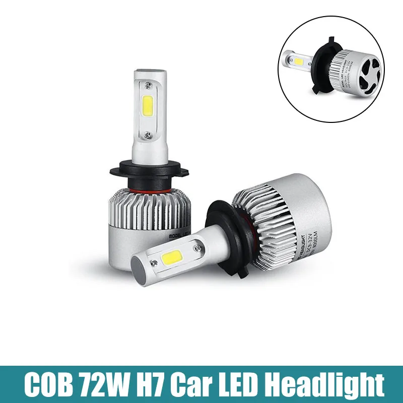 

Super Bright Car Headlights H7 LED H8/H11 HB3/9005 HB4/9006 70W 7000lm Auto Front Bulb Automobiles Headlamp 6000K Car Lighting