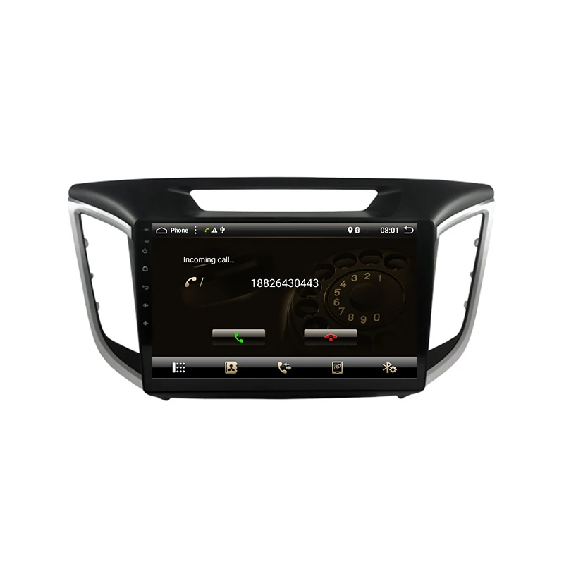 STAPON 10 дюймов для hyundai IX25 CRETA- Android 8,1 2GBRAM Восьмиядерный автомобильный DVD MP5 мультимедийный плеер с RDS Wi-Fi gps