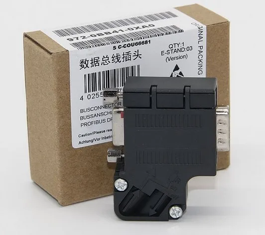 6ES7972 0BB41 0XA0 6ES7 972 DP Соединитель шины для PROFIBUS 35 градусов С портом до 12 м бит/с