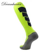1 пара, профессиональные футбольные гетры, носки для мальчиков, спортивные, прочные, баскетбольные, плотные, дышащие, велосипедные носки