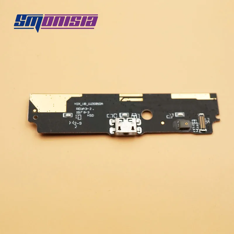 Smonisia 50 шт. зарядка через USB Порты и разъёмы для Red Mi Note 4 Dual SIM Тип Зарядное устройство Dock Connector Flex