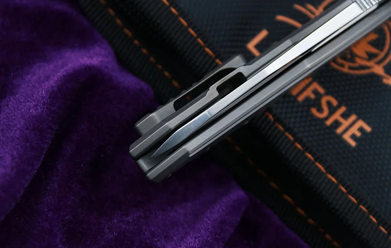 LEMIFSHE Sigil MK6 Флиппер складной нож M390 лезвие титановая ручка Общая Охота Открытый Тактический выживания EDC