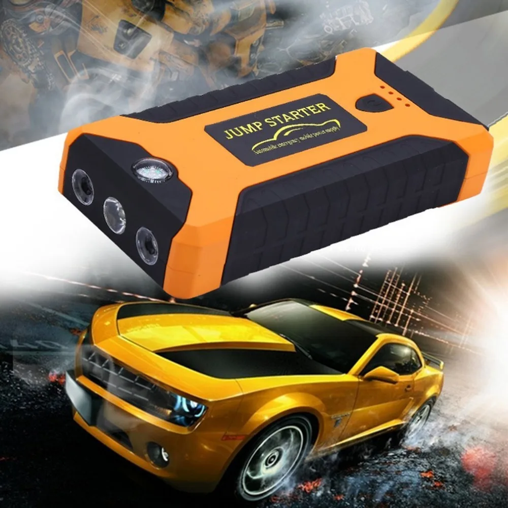 

22000mAh Multifunction Jump Starter Battery Emergency Auto Power Supply 12V LCD Digital Engine Booster Power Bank for Laptop