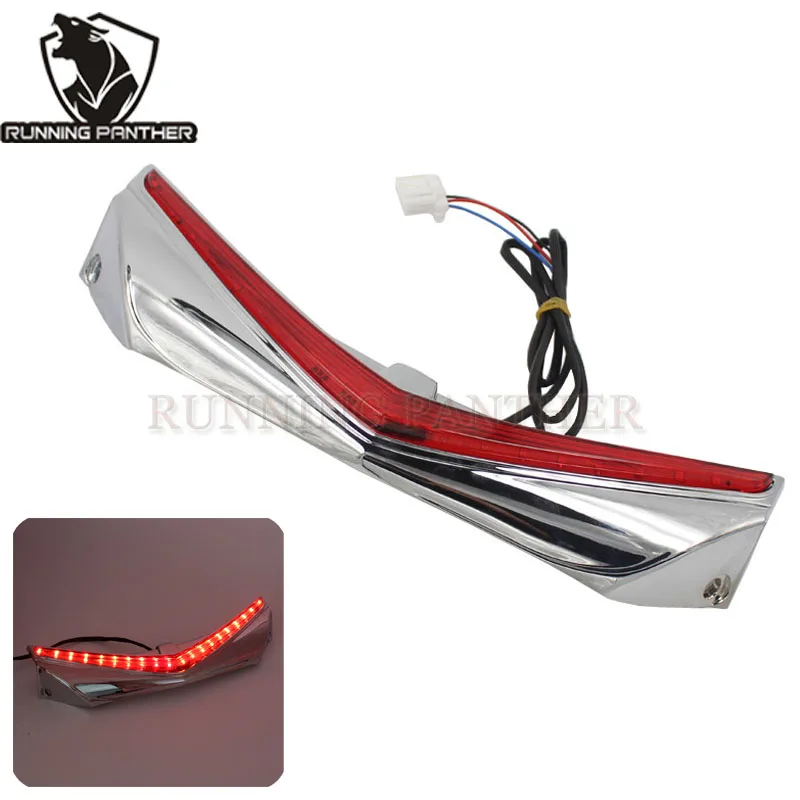 For Honda Goldwing GL1800 & F6B 2012 2016 Rear Fender Tip With LED