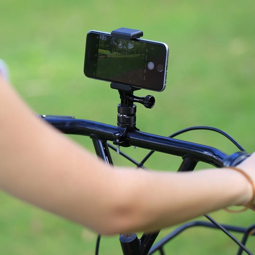 Newest-Bicycle-Accessories-Handlebar-Clip-PULUZ-Selfie (5)
