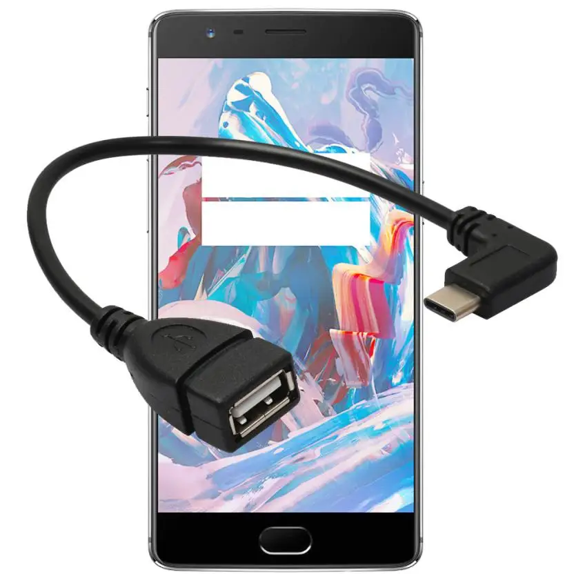 

USB 3.1 Type-C USB-C OTG Cable USB3.1 Male to USB2.0 Type-A Female Adapter Cord July08#2 Dropship