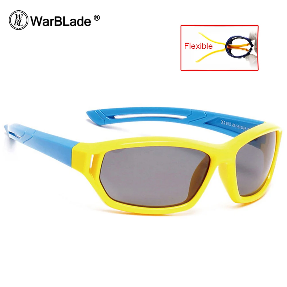 

WarBLade Cute Baby Polarized Sunglasses Kids Child Girls Boys Sport Goggles TR90 Polaroid Sun Glasses Shades Infant lentes 864