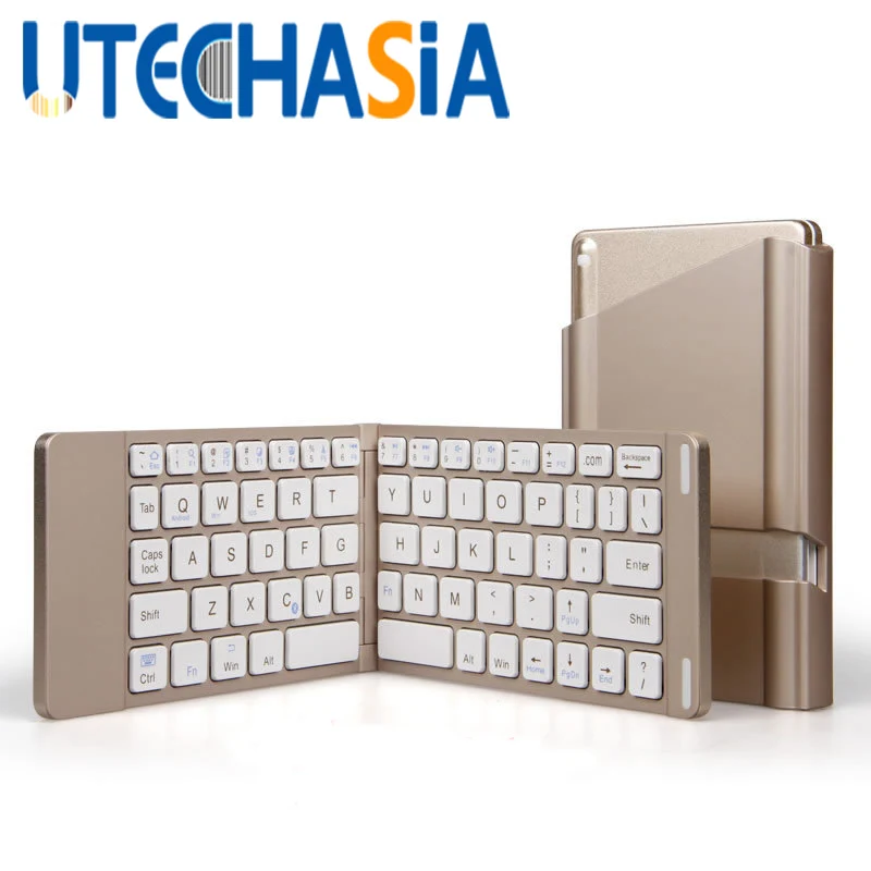 

Foldable Bluetooth Wireless Keyboard mini Portable Keypad Suitable for Laptops Tablet PC Mobile Phones Bluetooth connectivity