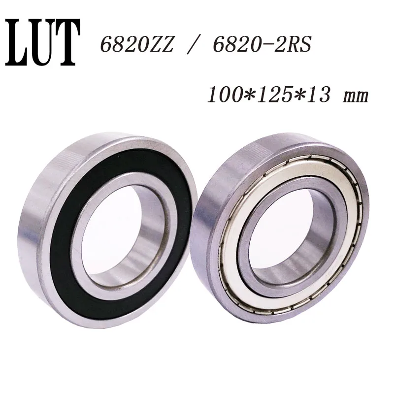 6820 подшипник 2RS 6820Z 6820ZZ 61820-2Z 100x125x13 шарикоподшипники с глубоким желобом и тонким