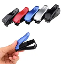 Держатели для очков для автомобиля, солнцезащитный козырек, солнцезащитные очки, крепление для очков с зажимом для билетной карты