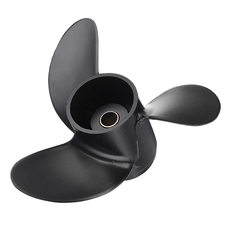 1x 3R1W64516-0 Aluminum Propeller 7.8x8 For Tohatsu/Mercury Outboard Motor 5 6HP High Quality Black Outboard Propeller
