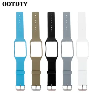 

OOTDTY Silicone Wrist Band Strap Replacement For Samsung Galaxy Gear S SM-R750 Smart Watch