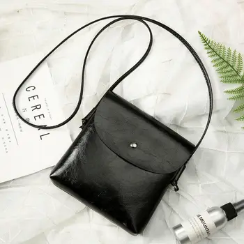 

2019 HOT female Messenger bag fashion solid color mobile phone bag shoulder bag