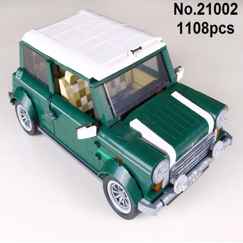 

Superwit Lepin 21002 Creator Series MINI Cooper Figure Model Building Blocks Bricks Technic Car Compatible 10424 Children Toys