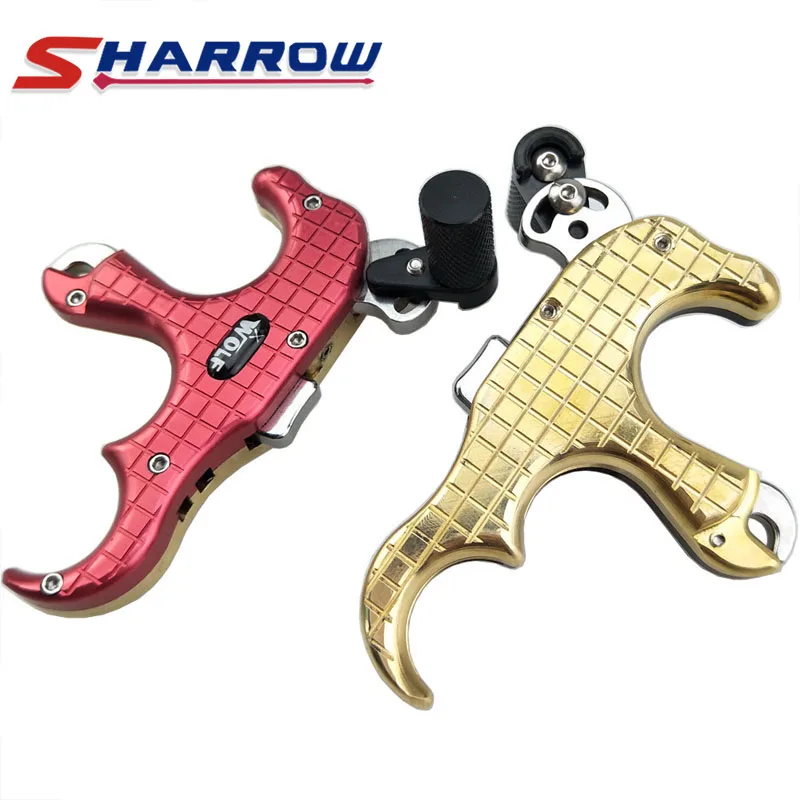 

Sharrow 1 Piece 3 Fingers Grip Compound Bow Arrow Release Compound Tool Archery Accessory for Hunting Shooting