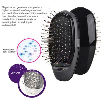 

Electric Ionic-Breeze Brush Portable Electronic Negative Ion Massage Comb MSU99