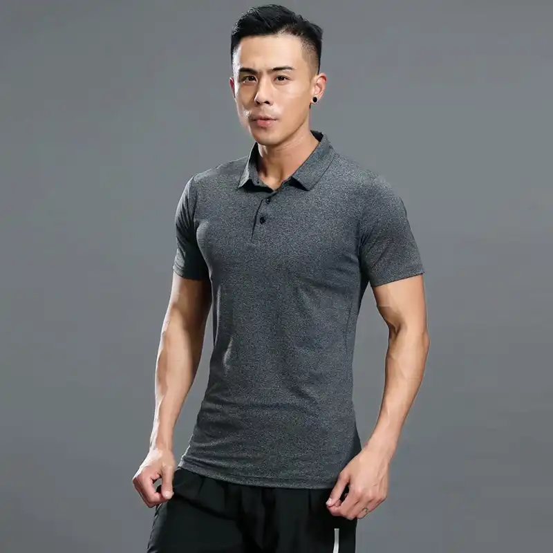Sport Shirt Mannen Running Fitness Polo 