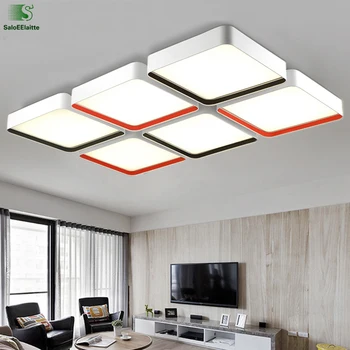 

Modern Simple Metal Dimmable Led Ceiling Lights Fixtures Acrylic Bedroom Led Ceiling Lamp Luminaria Led Ceiling Light Lamparas