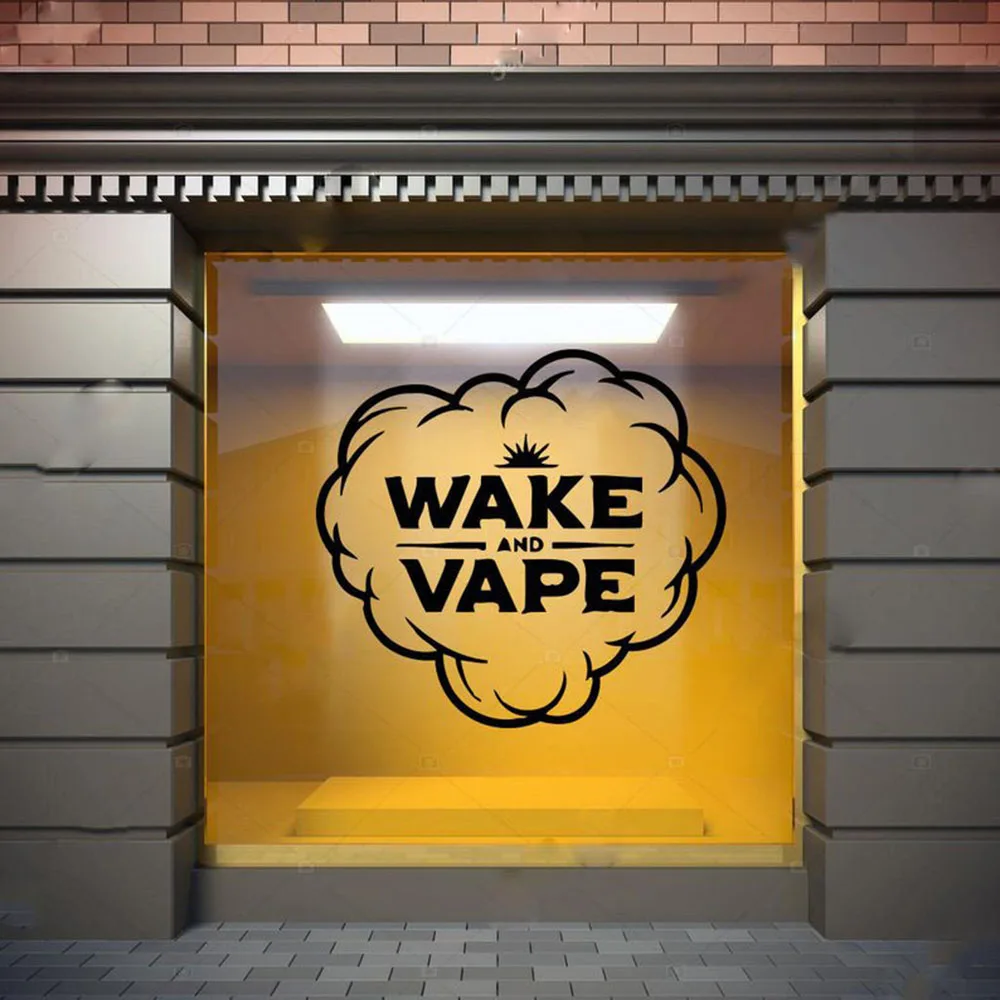 Vape настенные стикеры Цитата Искусство стены виниловые наклейки на стену