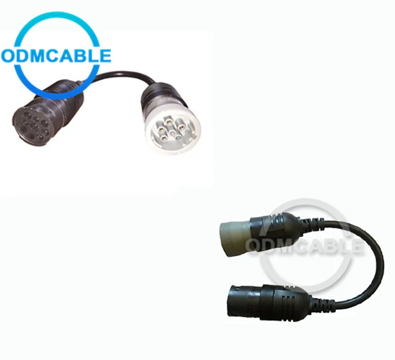 

9 pin to 6 pin diagnostic cable for volvo interface 88890020/88890180 diagnosis cable