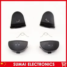 1200 шт. = 200 комплекты лучшая цена Черный L1 R1 L2 R2 пусковых кнопок с Замена пружин Запчасти для Игровые приставки 4 PS4 контроллер