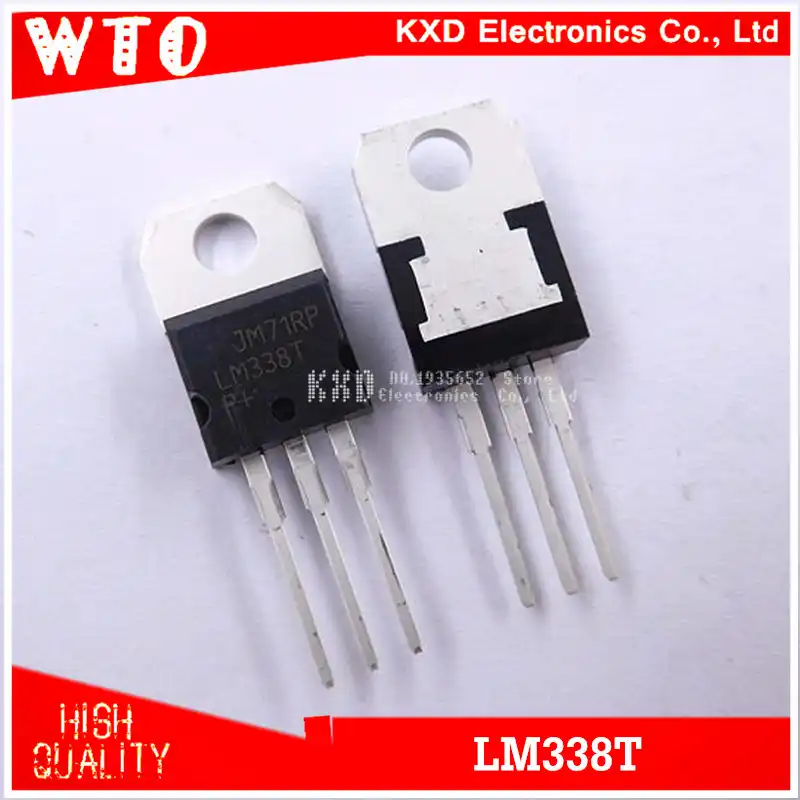 free shipping 10pcs lm338t lm338 voltage regulator 5a 1 2v to 32v output is short circuit protected to 220 lm317 voltage regulator lm338 5 amp adjustable regulator