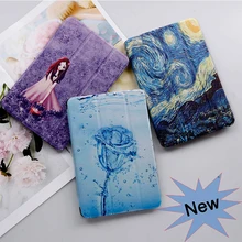 QIJUN чехол для Samusng Galaxy Tab E 9,6 дюймов SM-T560 SM-T561 9," t560 флип-чехол для планшета кожаный Смарт-стенд раскрашенный чехол