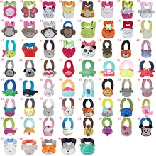Cute Kids Infant Animal Toddler Cartoon Saliva Towel Waterproof Lunch Baby Bibs L07