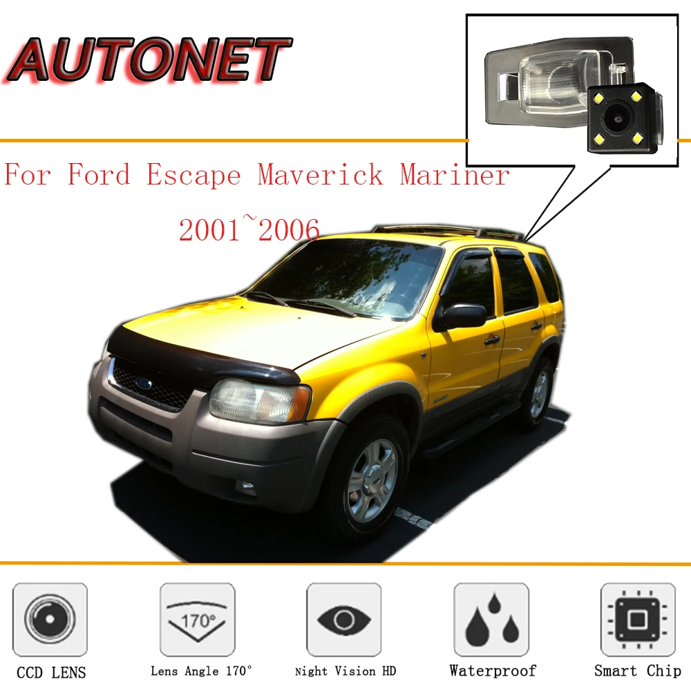 AUTONET камера заднего вида для Ford Escape Maverick Mariner 2001~ 2006/CCD/камера заднего вида/камера резервного копирования/камера номерного знака