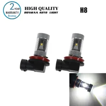 Luci di nebbia per Bmw e82 e87 e88 f20 f21 f45 f23 f22 f87 f46 e36 e46 e90 e92 Auto led drl fari fendinebbia luci di guida lampada della lampadina 9006 H11 2 pc