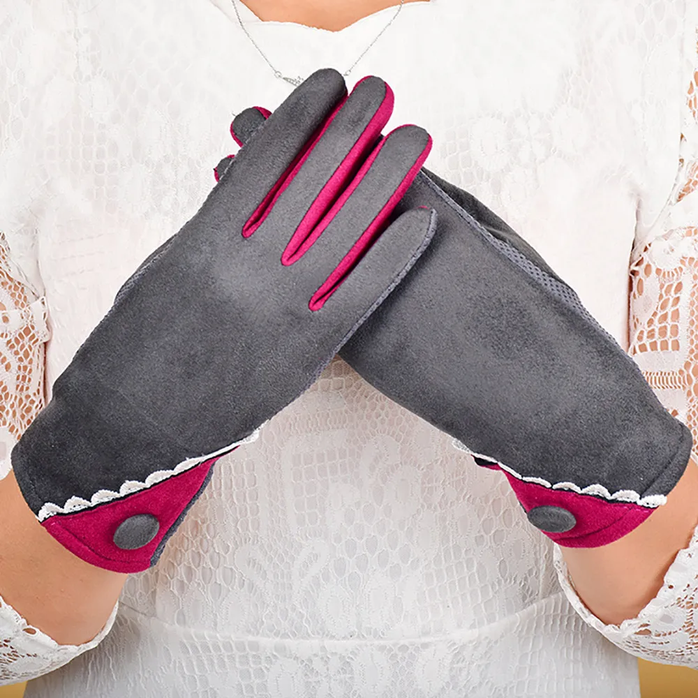 gloves woman winter Fashion Gloves Ladies Womens Winter Warm Mittens