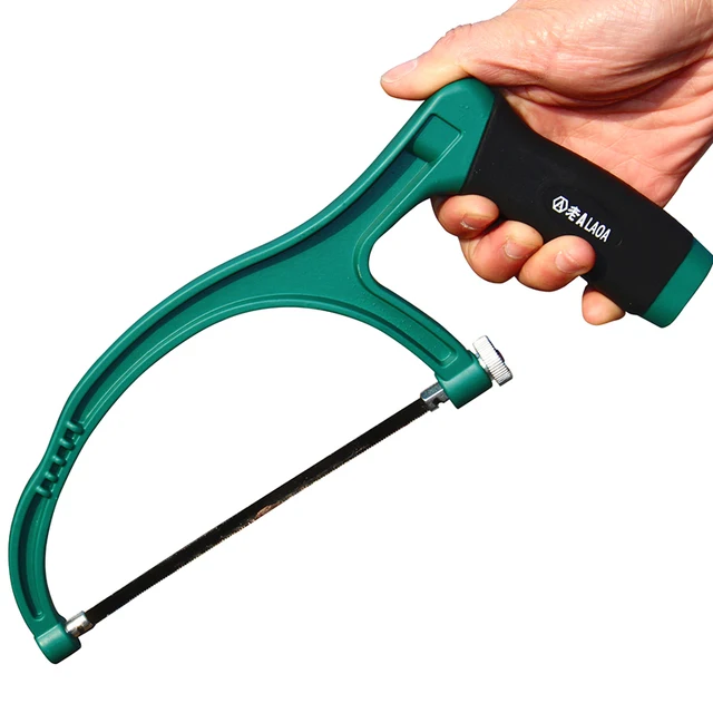 Mini Hacksaw Aluminium Alloy Saw Frame Blade 6 Inches Multifunction