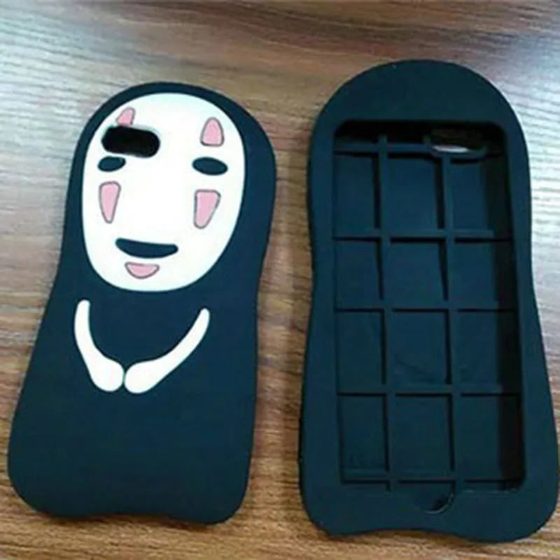 

1 Pc/lot Soft Silicone Cool 3D Cartoon Faceless Men Cell Phone Case Cover for iPhone 6 6s