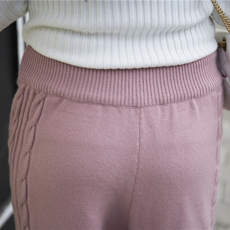 Брюки BGTEEVER женские эластичные с переплетениями сбоку|pantalones mujer|women trousersloose pants |