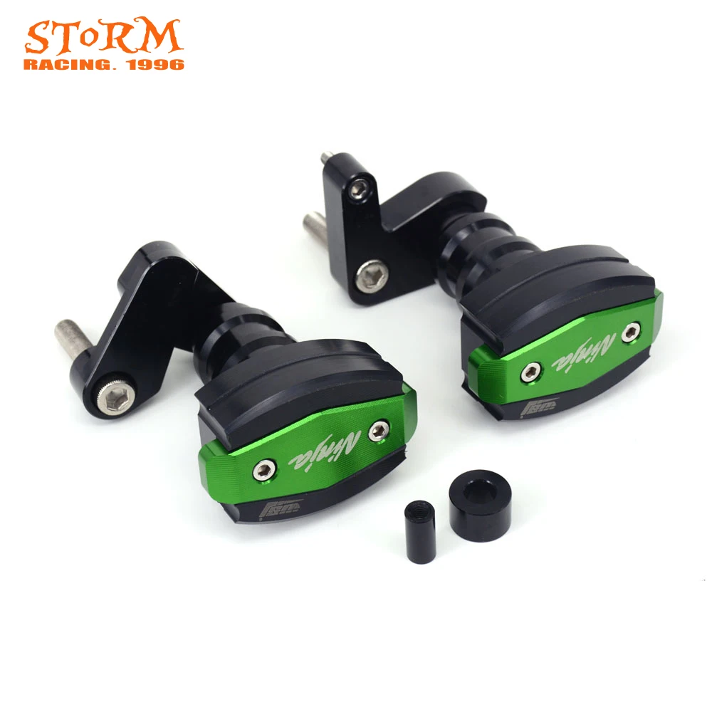 

Motorcycle CNC Crash Pad Frame Slider Falling Protection For Kawasaki ZX10R ZX-10R ZX 10R 2008 2009 2010