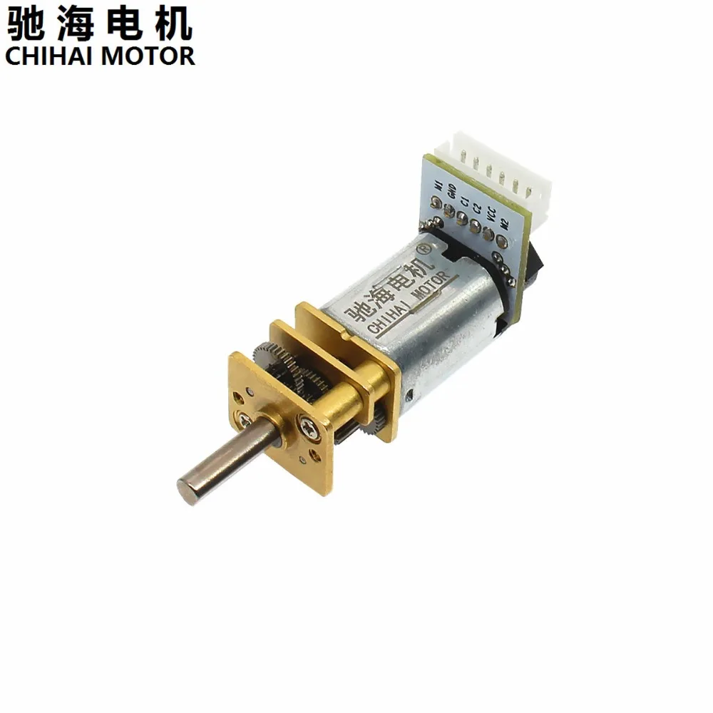 Chihai двигатель 6V 12V 7PPR редуктор двигателя с угольной щеткой мотор стентами и