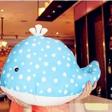 Милые плюшевые Дельфин игрушка Синий чучело дельфина высокое качество пятна КИТ кукла подарок на день рождения игрушки около 50x35 см