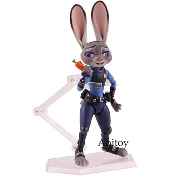 

Zootopia Judy Hopps Doll PVC Action Figure Anime Collectible Model Toy