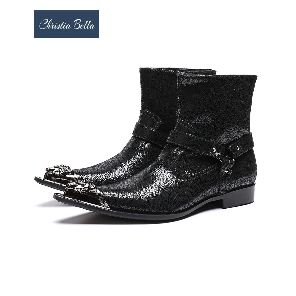 mens zipper cowboy boots