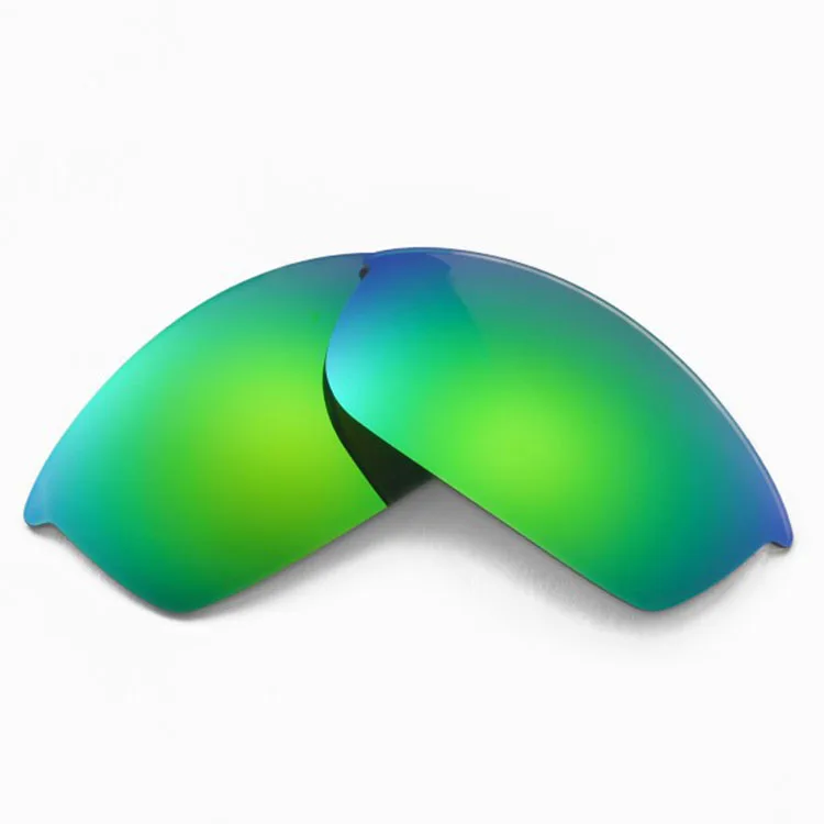 Walleva Поляризованные Сменные линзы для Оукли Flak солнечные очки к куртке 9 цветов - Цвет линз: Зеленый