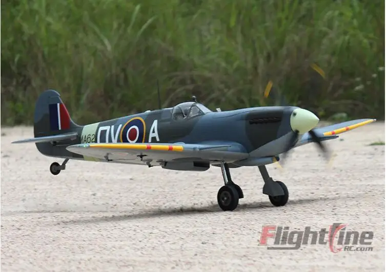 Свободная линия полета RC самолет 1600 мм Spitfire 1,6 м модель самолета PNP и PNP Без ESC