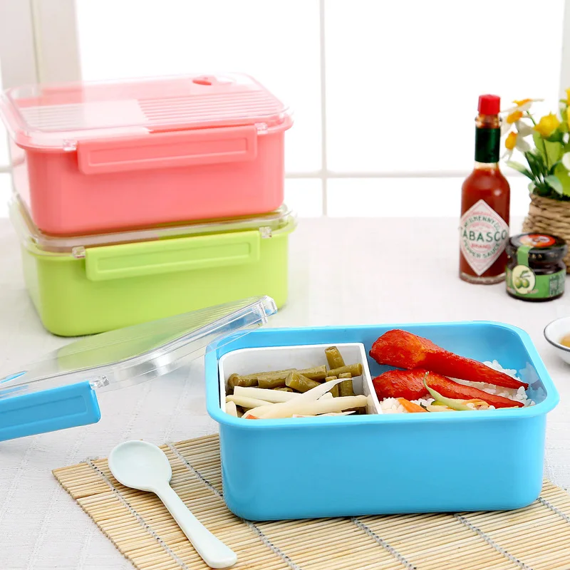 

Portable Lunch Box Capacity Camping Picnic Food Fruit Container Storage Box lunch box for kids with compartment 1PC