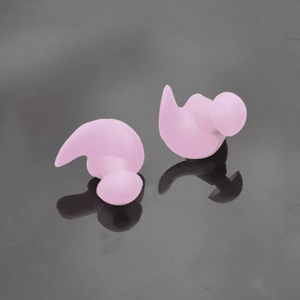 1 пара водонепроницаемые затычки ушные для плавания профессиональные силиконовые ушные затычки для плавания мягкие противошумные ушные вкладыши для взрослых детей